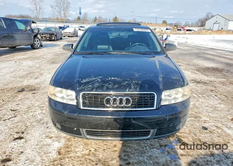 2003 Audi A4 3.0 Quattro from USA, damaged, VIN WAULT68E43A239022